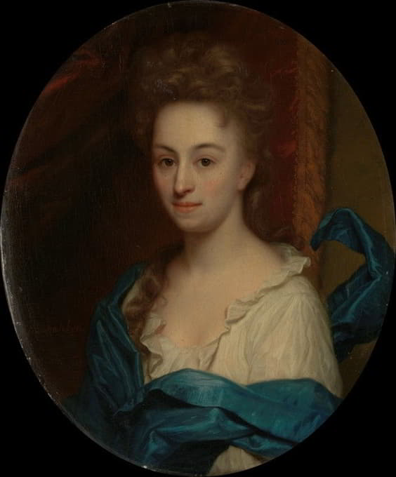 乔西娜·克拉拉·凡·西特斯（1671-1753）的肖像，乔西娜·帕杜恩的女儿