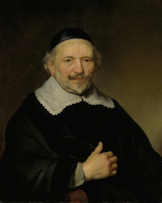 一个人的肖像，被认为是奥古斯丁·威滕博格特（1577-1655）