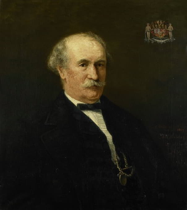 Hendrik Willem Mesdag - Menno David Graaf van Limburg Stirum (1807-91). Adjudant des konings, luitenant-generaal