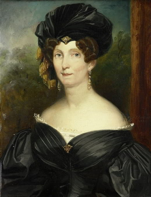 彼得罗内拉·德兰格（1779-1835），妻子或容克·西奥多罗斯·弗雷德里克·范·卡佩伦