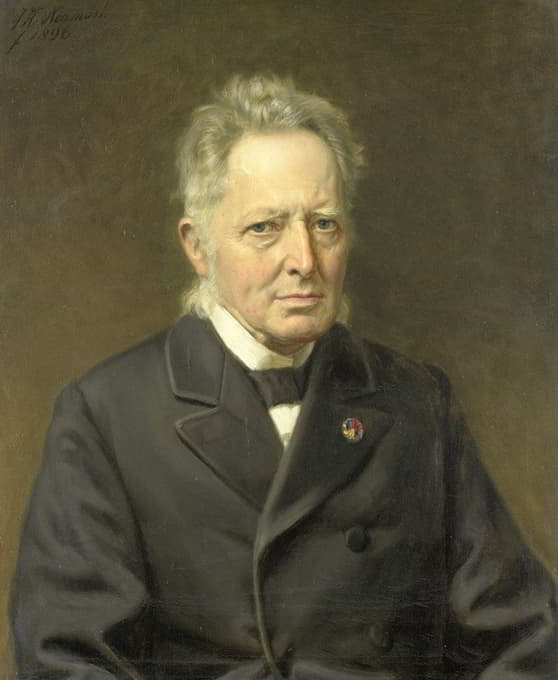 简·希姆斯克阿兹恩肖像（1818-1897）