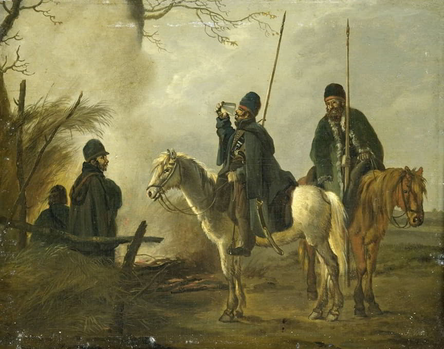 Pieter Gerardus van Os - Cossack Outpost in 1813