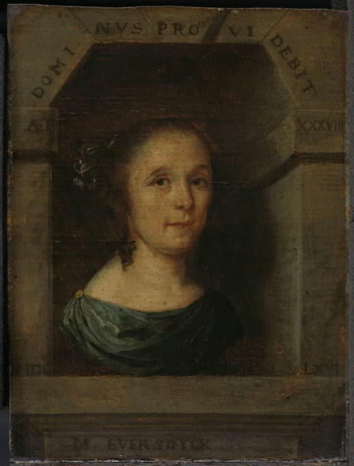 玛丽亚·埃弗斯戴克（公元1628年），尼古拉斯·布兰卡杜斯的妻子