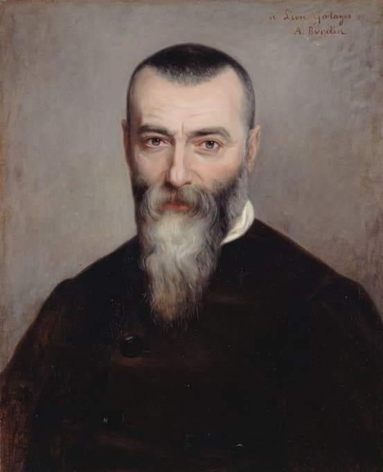 记者兼作家阿尔方斯·卡尔肖像（1808-1890）