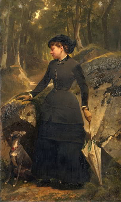 玛丽·吉拉德，画家查尔斯·吉拉德的女儿，尤金·吉拉德的侄女