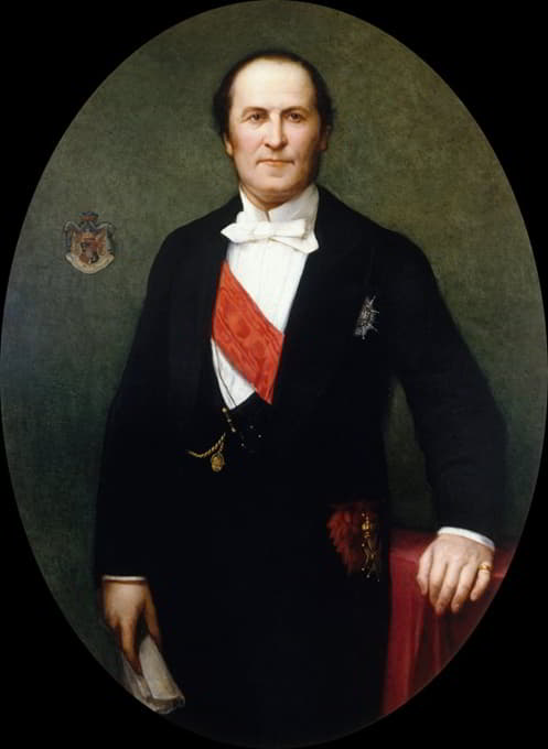 塞纳河省长豪斯曼男爵肖像（1809-1891）（1853-1870）