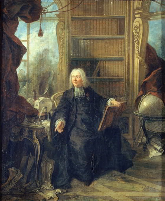 修道院院长让·安托万·诺莱特的肖像画（1700-1770）