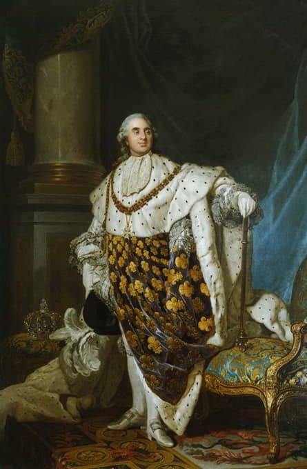 Joseph Siffred Duplessis - Louis XVI en costume de sacre
