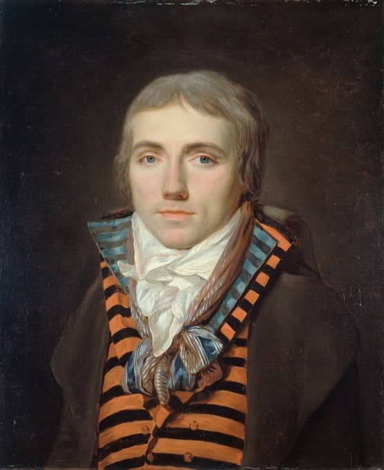 Louis Landry - Portrait de Jean-Louis Laya (1761-1833), auteur dramatique