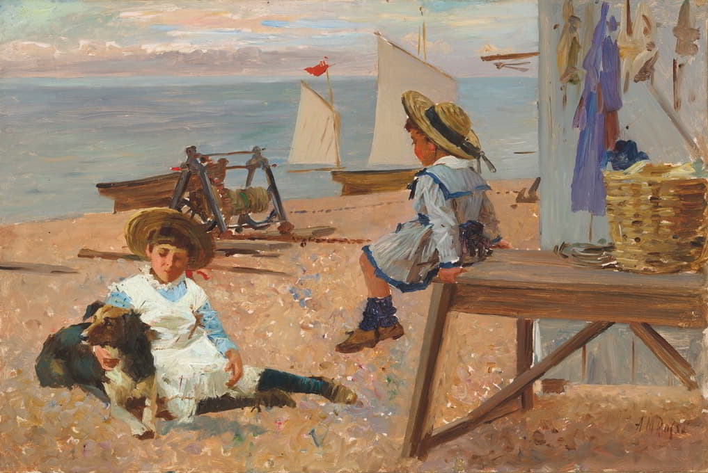 Alexander Mark Rossi - A summer’s day on the beach