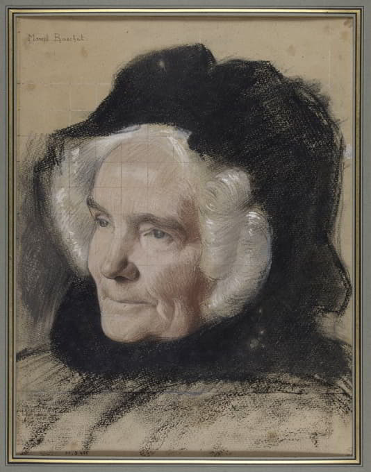 Vendryes夫人，艺术家的祖母