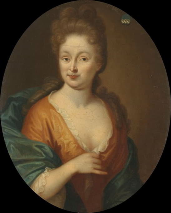 一位妇女的肖像，可能是塞奥多罗斯·里杰斯维克的妻子伊丽莎白·霍莱尔