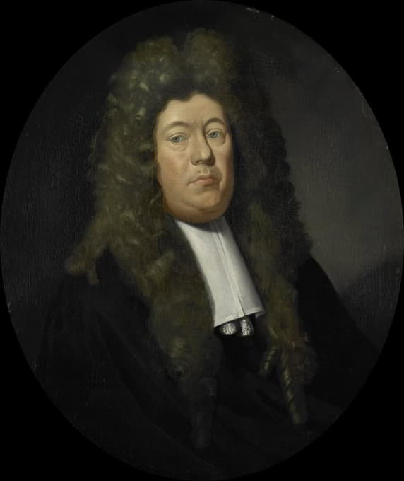 荷兰东印度鹿特丹商会理事阿德里安·佩茨的肖像，1668年当选