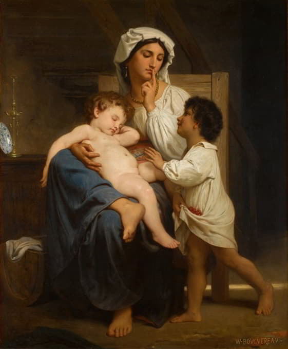William-Adolphe Bouguereau - Le sommeil
