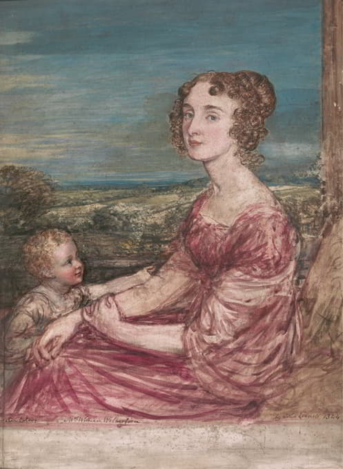 威廉·威尔伯福斯夫人和孩子