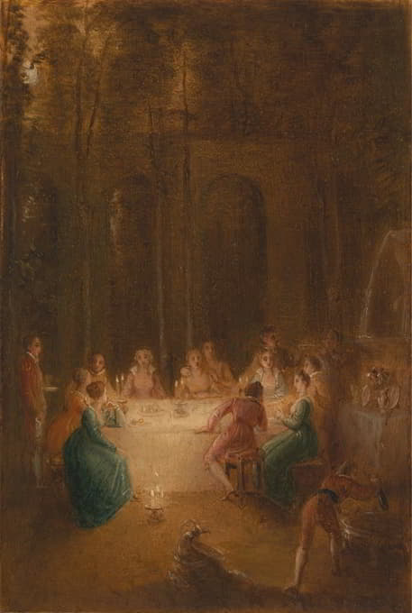 Thomas Stothard - The Supper by the Fountain