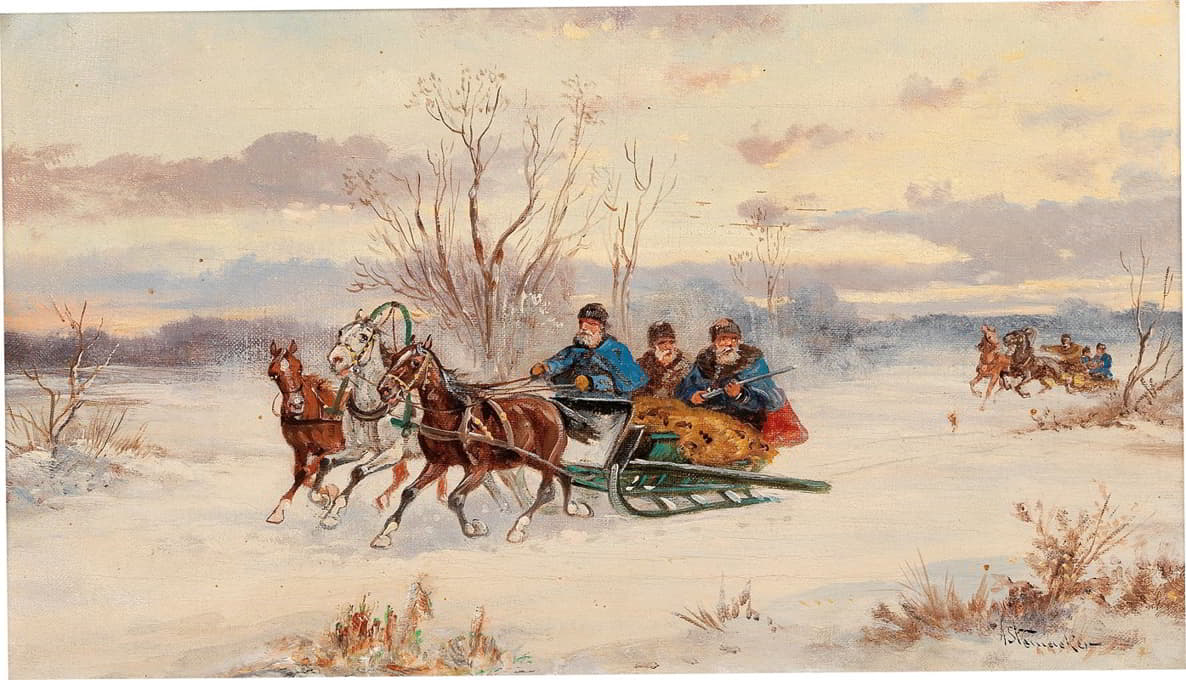 Alfred Steinacker - Winter Ride