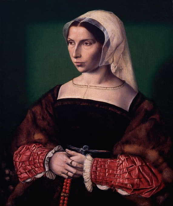 Ambrosius Benson - Portrait of Anne Stafford