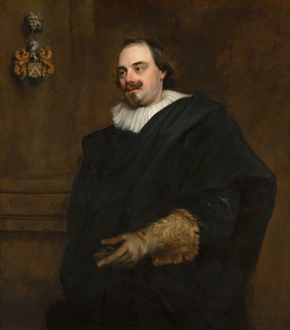 Anthony van Dyck - Portrait of Peeter Stevens