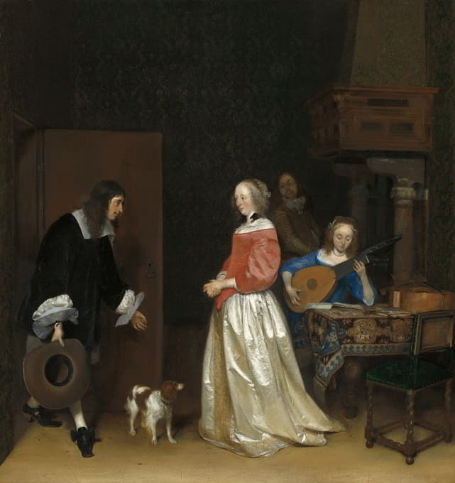 Gerard ter Borch - The Suitor’s Visit