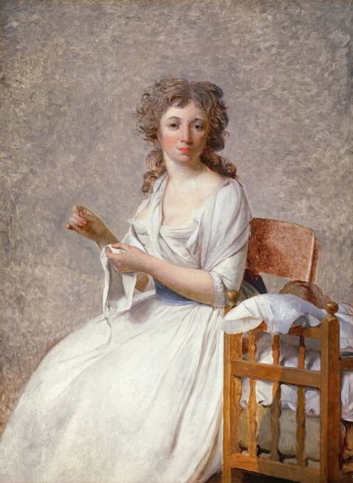 Jacques Louis David - Madame de Pastoret and Her Son