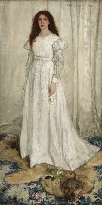 James McNeill Whistler - Symphony in White,No. 1 – The White Girl