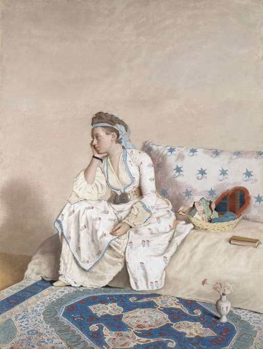 玛丽·法格斯，画家的妻子