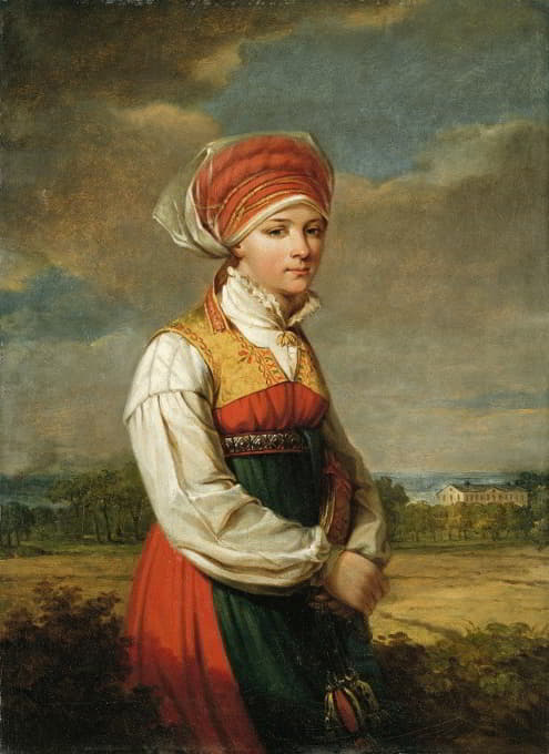Johan Gustaf Sandberg - Girl from Vingåker