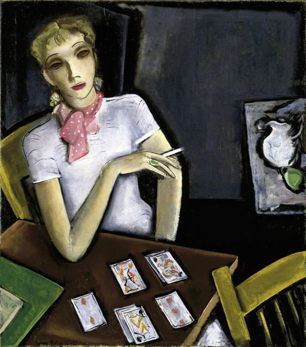 Lucius Kutchin - Girl with Cards