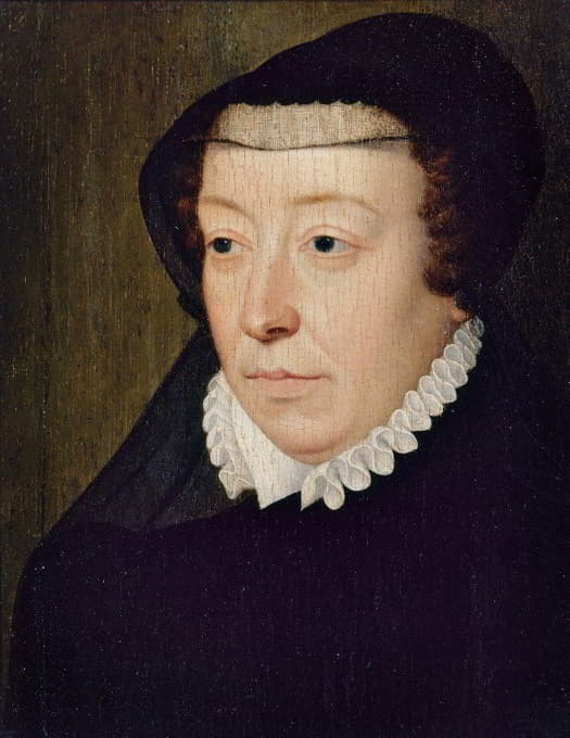 法国女王凯瑟琳·德梅迪奇肖像（1519-1589）
