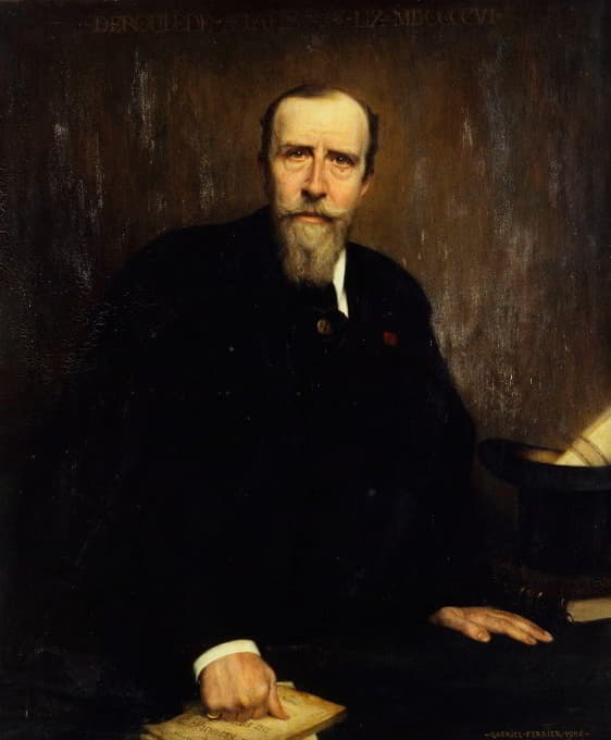 保罗·杜洛伊德肖像（1846-1914），政治家和作家。