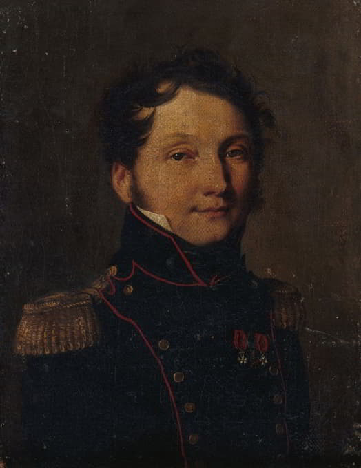 朱尔斯·劳林上尉的肖像画