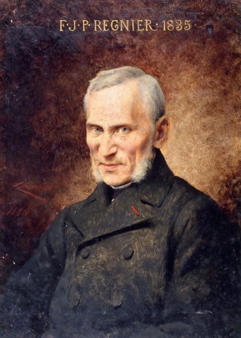 Théobald Chartran - Portrait de François-Joseph-Philoclès Régnier