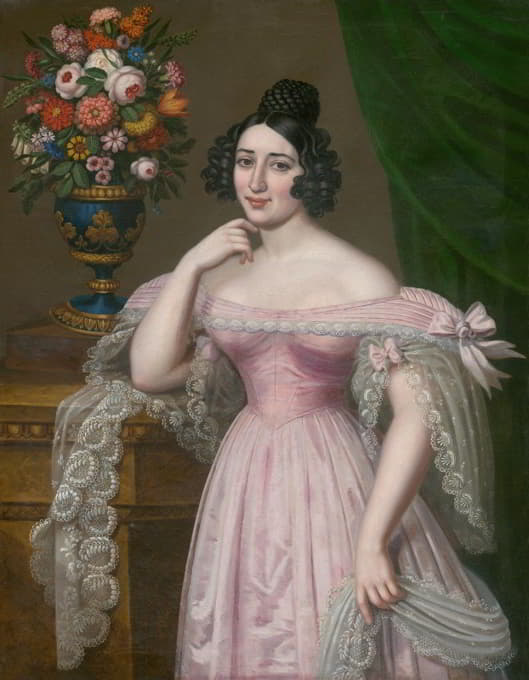 Ján Rombauer - Portrait Of Rózy Terézie