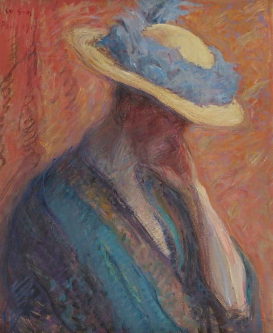 Wilho Sjöström - Woman In A Hat