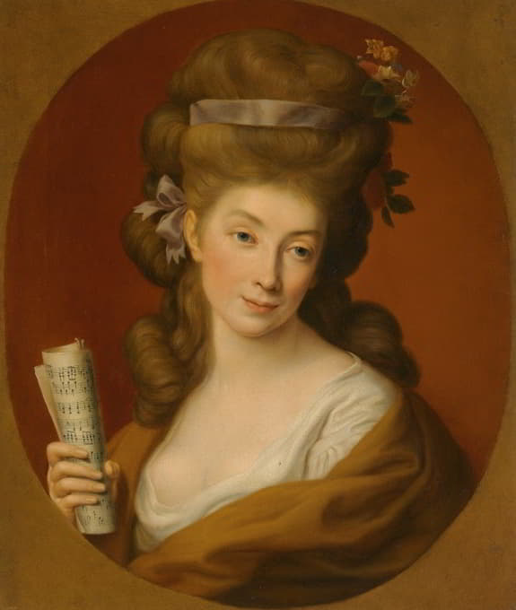 Circle Of Elisabeth-Louise Vigée Le Brun - Portrait Of Elisabeta Potocka