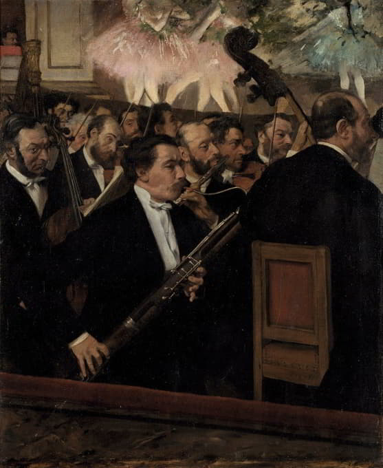Edgar Degas - The Orchestra At The Opera