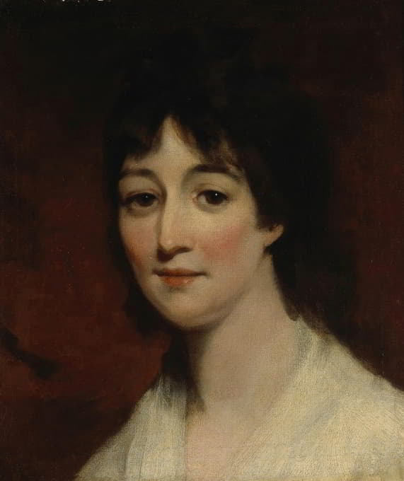 John Hoppner - Portrait Of Lady Cavendish