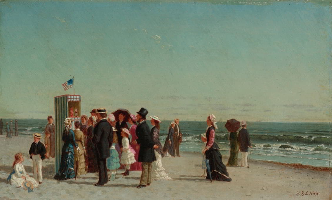 Samuel S. Carr - Punch And Judy Show On The Beach