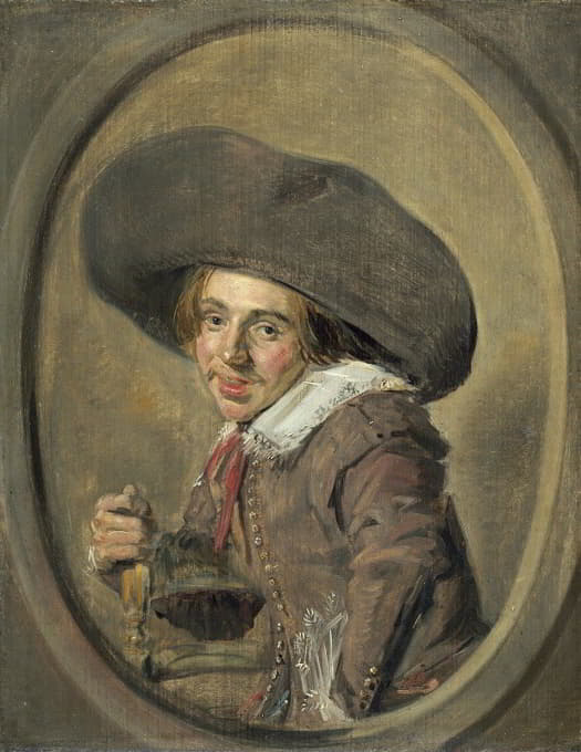 Frans Hals - A Young Man in a Large Hat