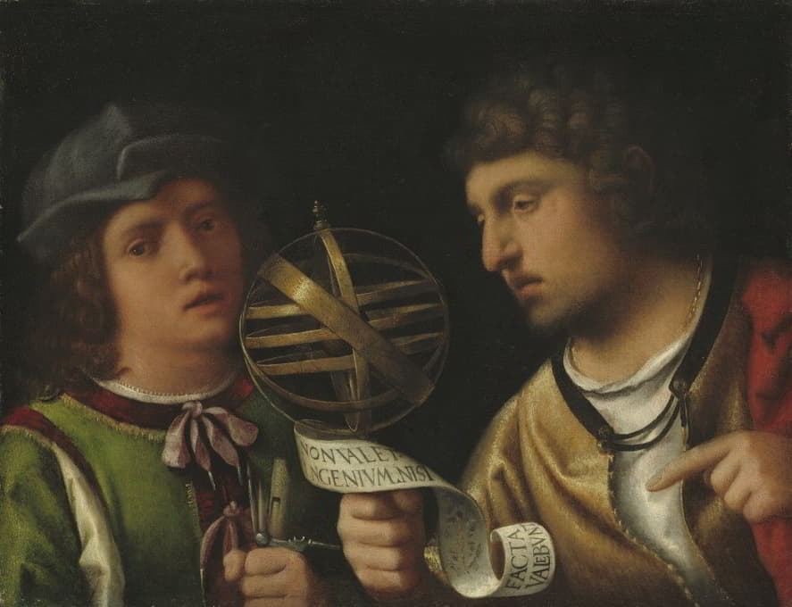 Giorgione - Giovanni Borgherini and His Tutor