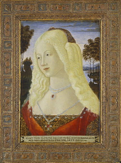Neroccio De' Landi - Portrait of a Lady