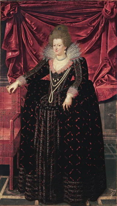 Frans Pourbus The Younger - Portrait of Maria de’ Medici