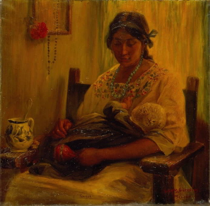 Germán Gedovius - Woman from Tehuantepec