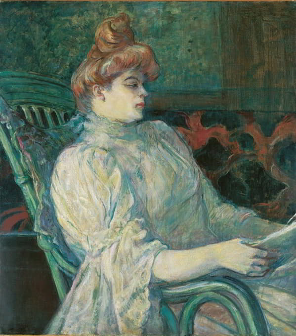 Henri de Toulouse-Lautrec - Madame Marthe X―Bordeaux