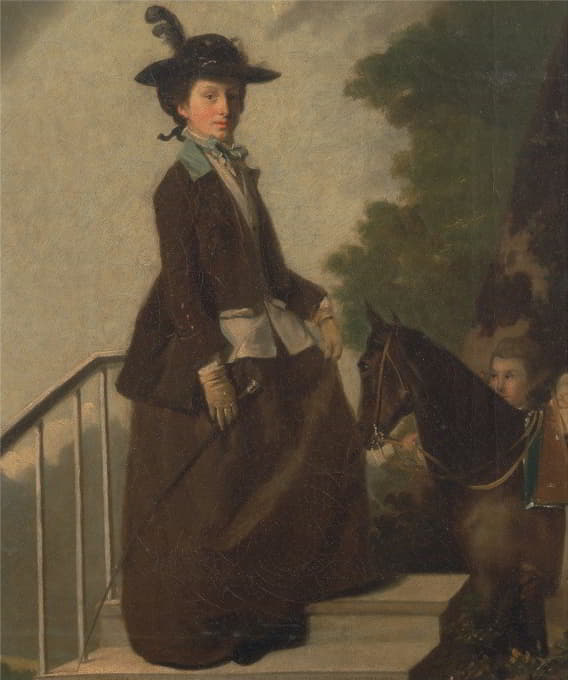 Henry Walton - Elizabeth Bridgman, Sister of the Artist