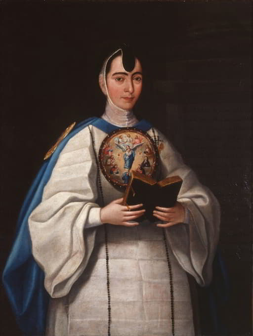 José María Vázquez - Portrait of Sister María Antonia del Corazón de Jesús