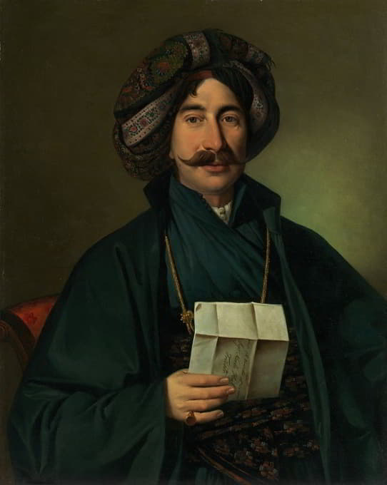 Jožef Tominc - Man in Ottoman dress