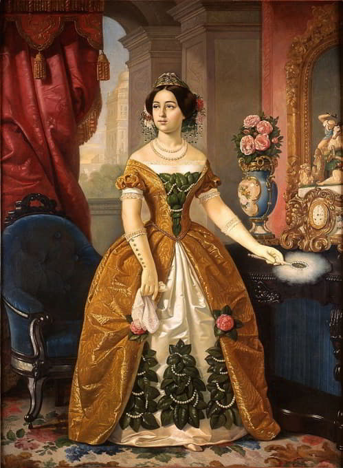 多洛雷斯·托斯塔·德圣安娜肖像