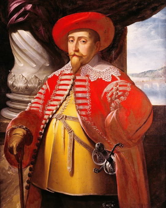 Matthäus Merian the elder - Gustavus Adolphus of Sweden (1594-1632)